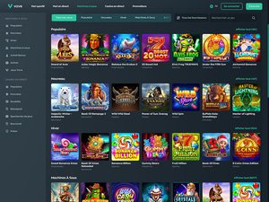 Vave Casino games