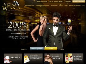 Vegas Winner Casino website