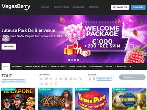 VegasBerry website