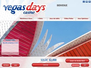 Vegas Days Casino games