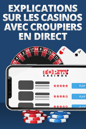 casinos avec croupiers en direct