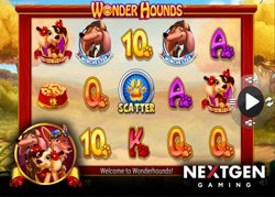 Wonder Hounds Nouveau jeu de casino en ligne de NextGen