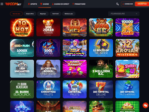 WoomBet Casino games
