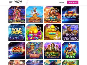 Wow Casino games