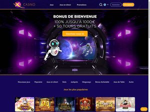 X1 Casino website