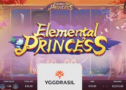 Yggdrasil devoile la machine a sous Elemental Princess